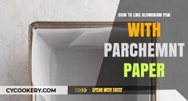Lining Aluminum Pans: Parchment Paper How-to