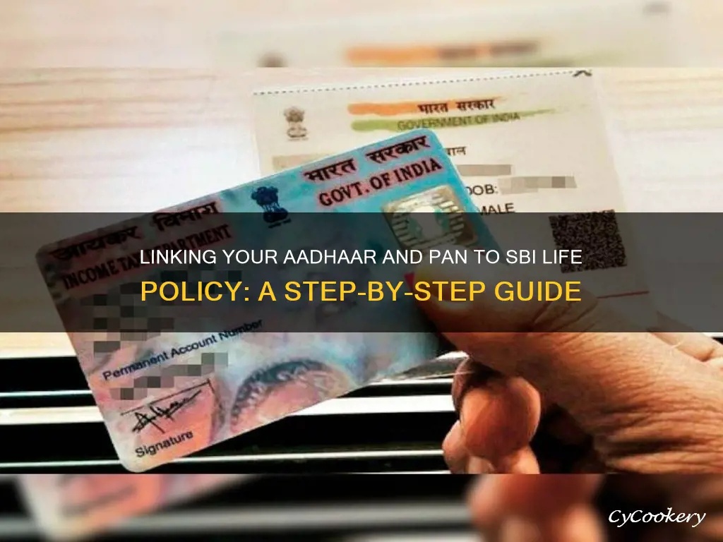 how to link aadhaar and pan with sbi life policy