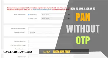 Linking Aadhar to Pan: No-OTP Guide