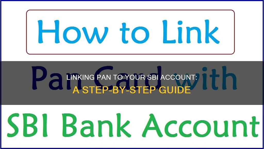 how to link pan to sbi account
