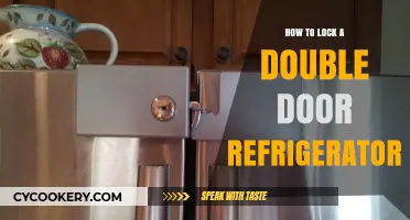 Secure Your Double Door Fridge: Easy Locking Tips and Tricks