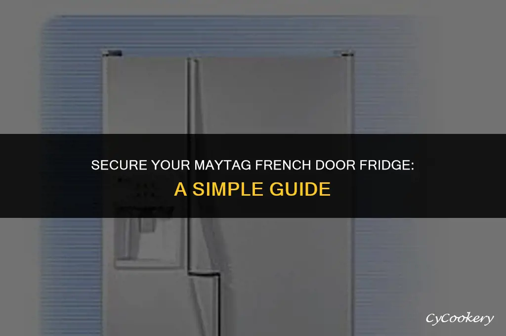 how to lock a maytag french door refrigerator