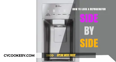 Secure Your Side-by-Side Fridge: A Simple Guide to Locking It