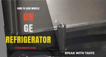 Secure Your GE Fridge: Easy Steps to Lock Wheels
