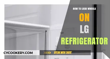 Secure Your LG Fridge: Easy Steps to Lock Wheels