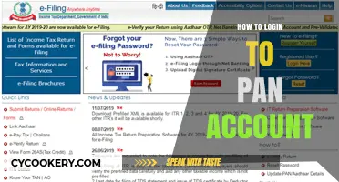Easy Steps to Login to Your PAN Account