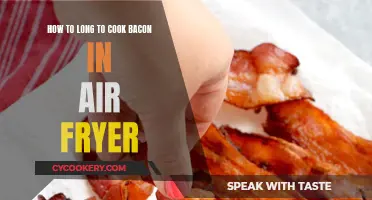 Crispy Bacon: Air Fryer Cooking Time Guide