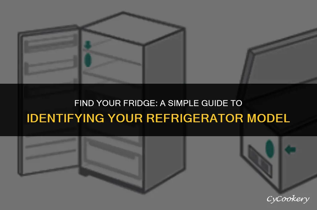 how to look up refrigerator by model number