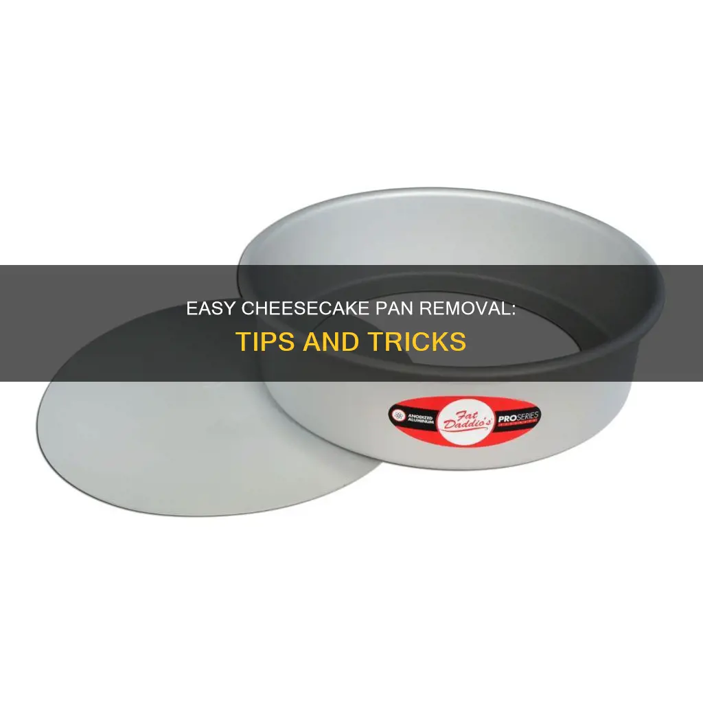 how to loosen cheesecake from pan