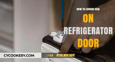 Quick Fix: How to Loosen a Stuck Refrigerator Door Seal