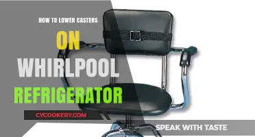 Easy Steps to Lower Casters on Your Whirlpool Refrigerator
