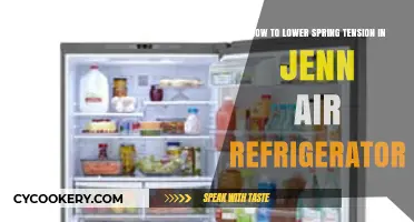 Easing Spring Tension in Jenn-Air Refrigerators: A Simple Guide