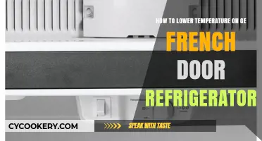 Chill Out: Easy Steps to Lower Your GE French Door Fridge Temperature
