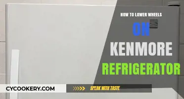 Easy Steps to Lower Wheels on Your Kenmore Refrigerator