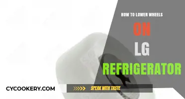 Easy Steps to Lower Wheels on Your LG Refrigerator