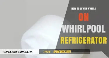 Easy Steps to Lower Wheels on Your Whirlpool Refrigerator