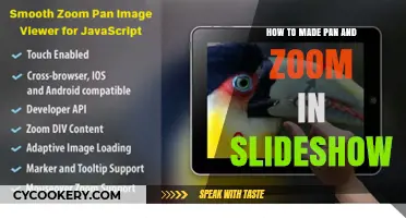 Creating Dynamic Slideshows: Pan and Zoom Techniques