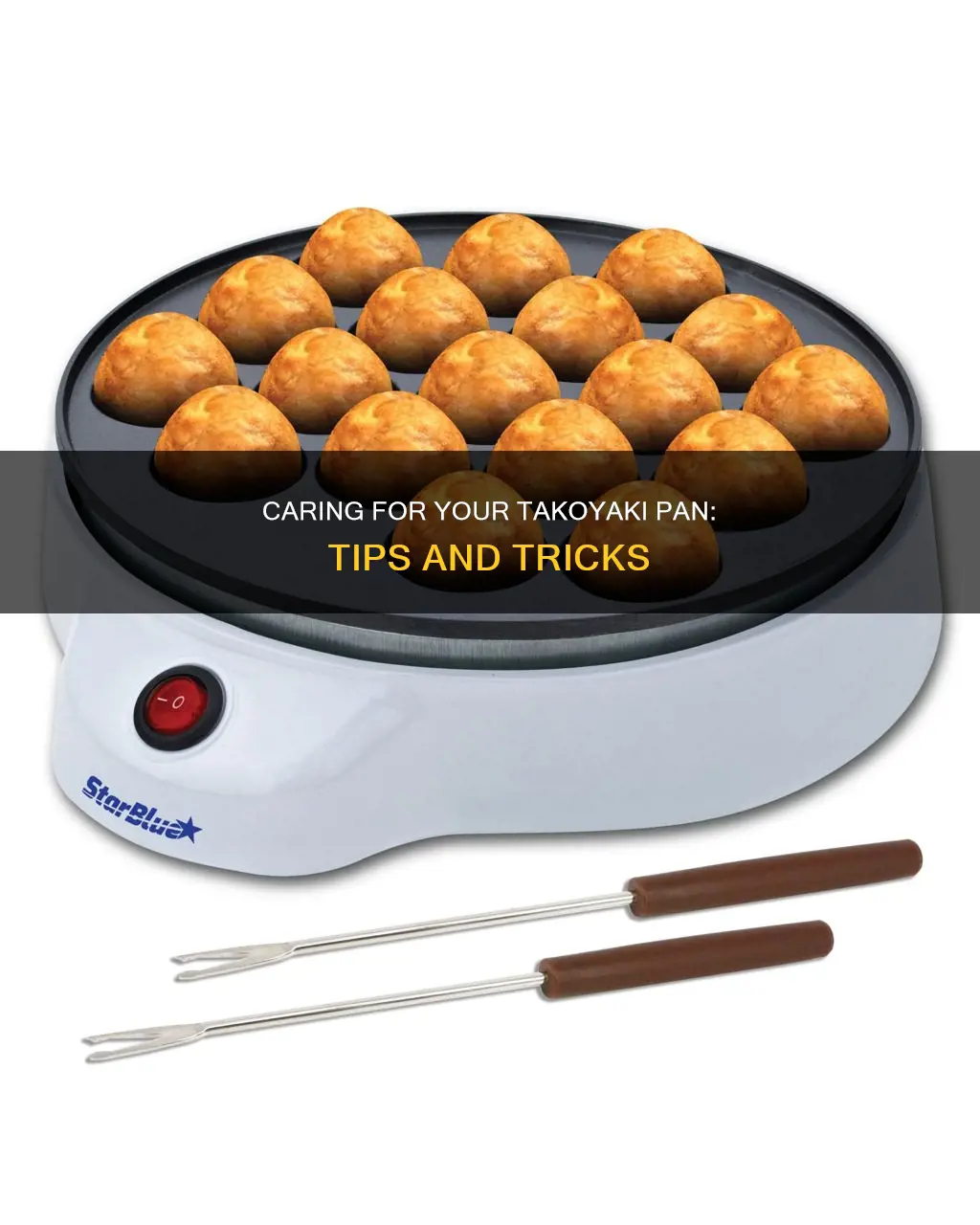 how to maintain a takoyaki pan
