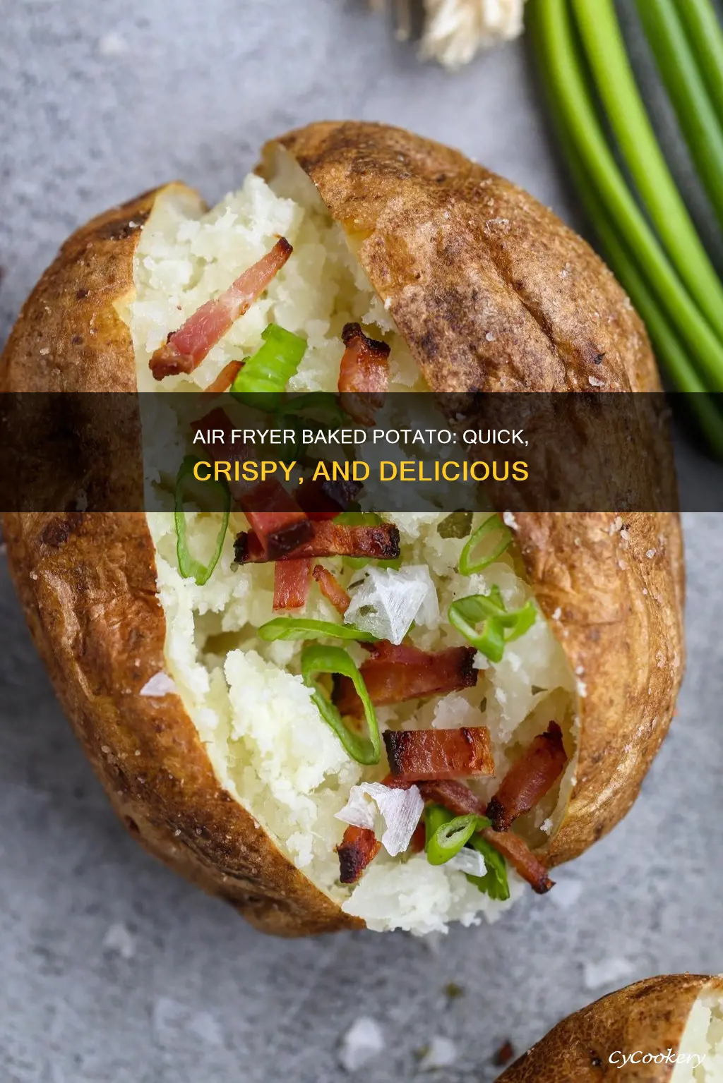 how to make a baked potato in a air fryer