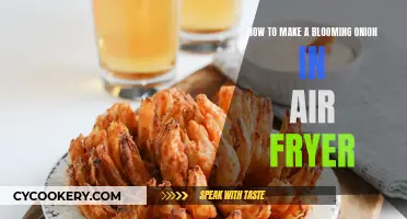 Air-Fried Blooming Onion: A Tasty, Crispy Treat