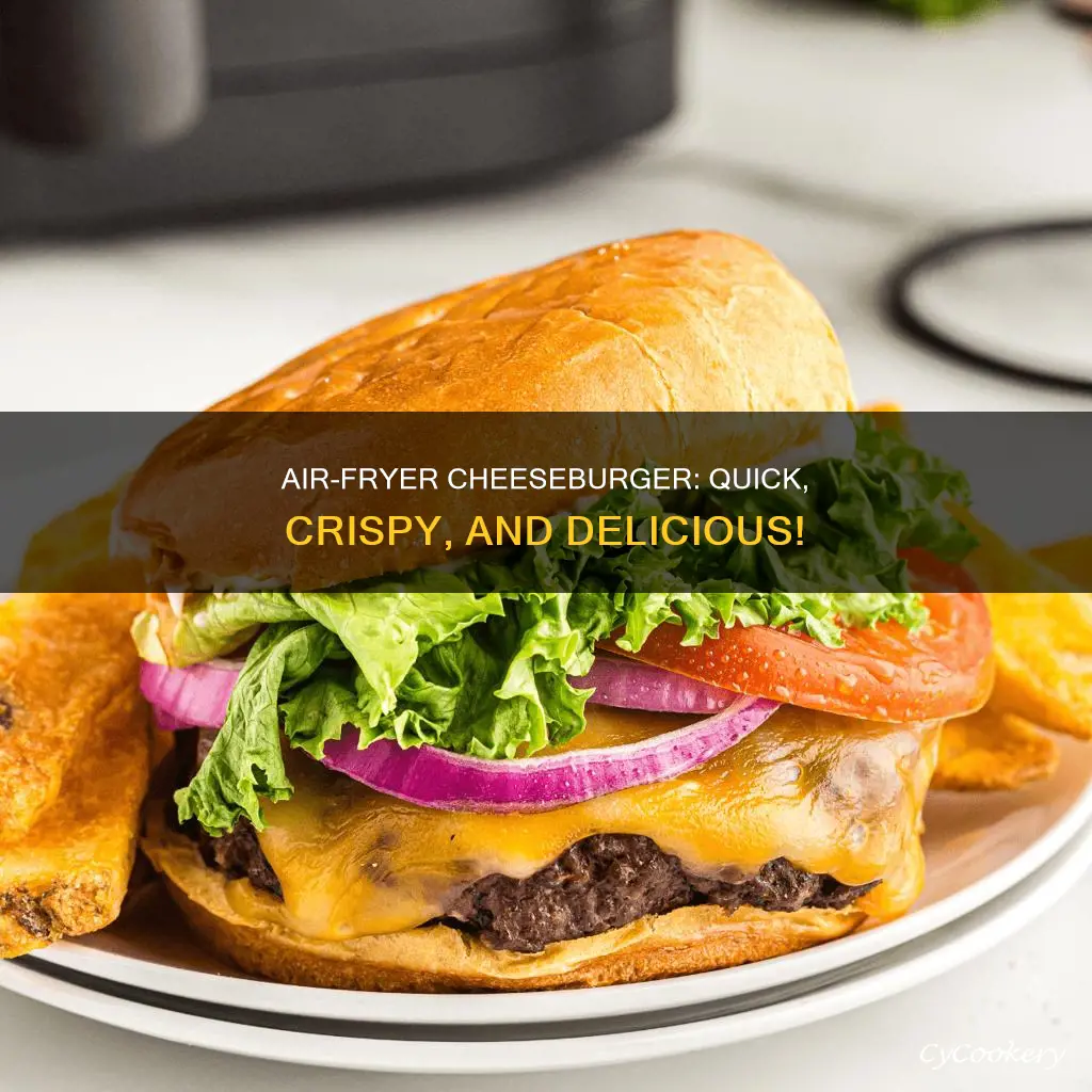 how to make a cheeseburger in an air fryer