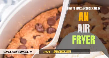 Air Fryer Cookie Cake: Quick, Easy, Delicious!