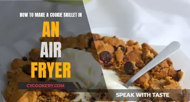 Air Fryer Cookie Skillet: Quick, Easy, Delicious!