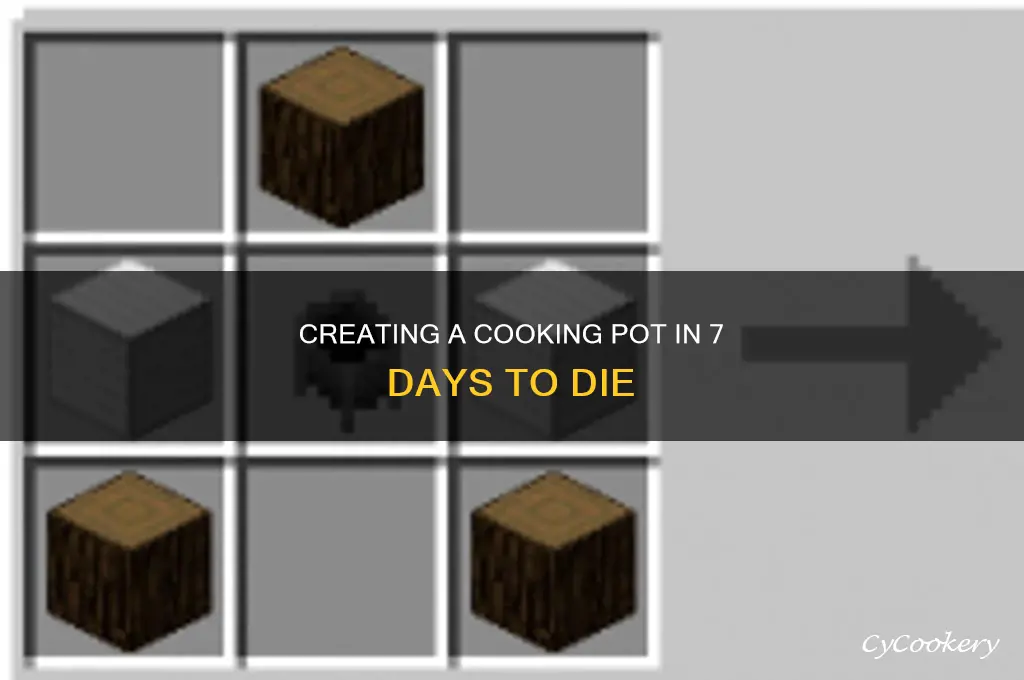 how to make a cooking pot 7 days to die