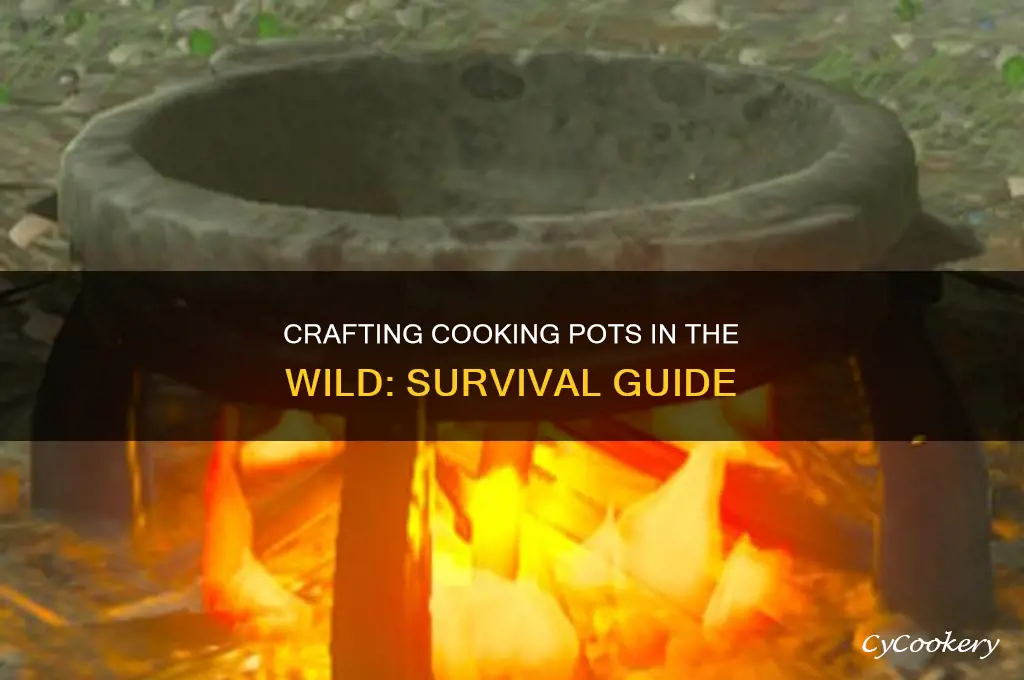 how to make a cooking pot in the wilderness