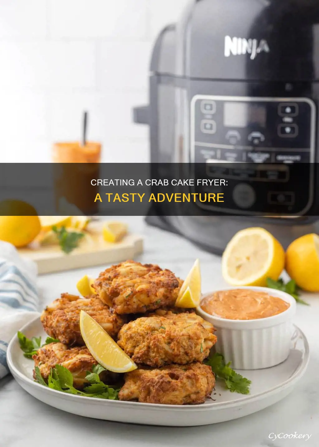 how to make a crabcake fryer