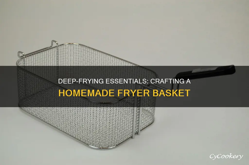 how to make a deep fryer basket