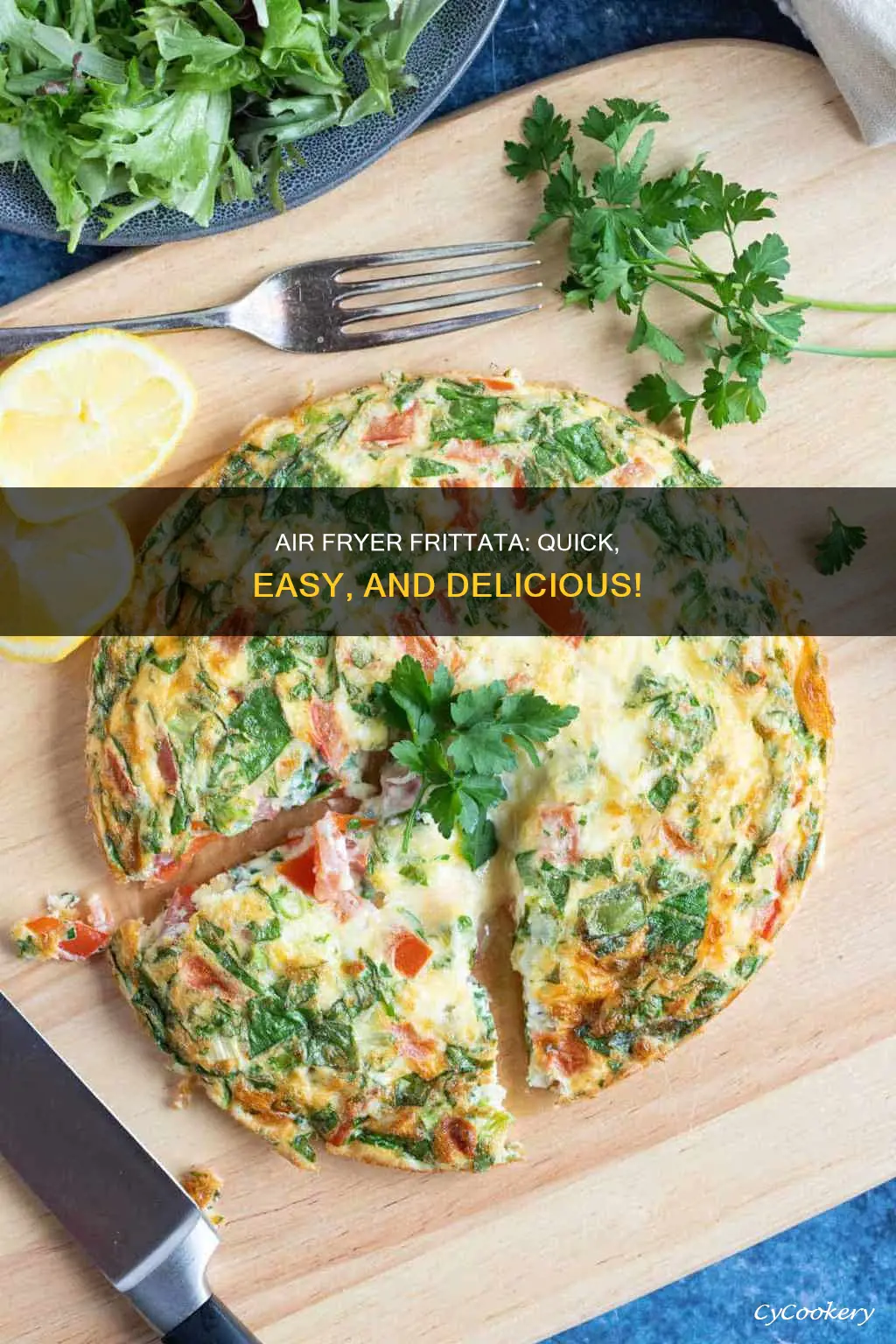 how to make a frittata in air fryer