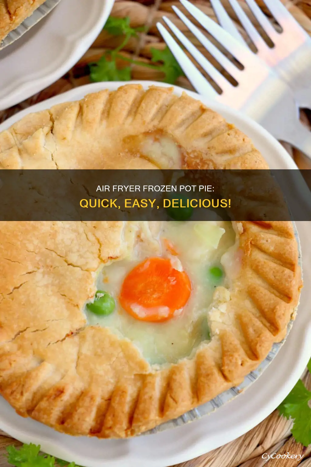 how to make a frozen pot pie in air fryer