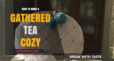 Crafting a Cozy: Easy Steps to Sew a Gathered Tea Cozy