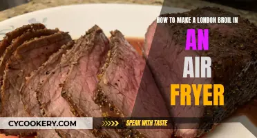 Air-Fryer London Broil: Quick, Easy, and Delicious