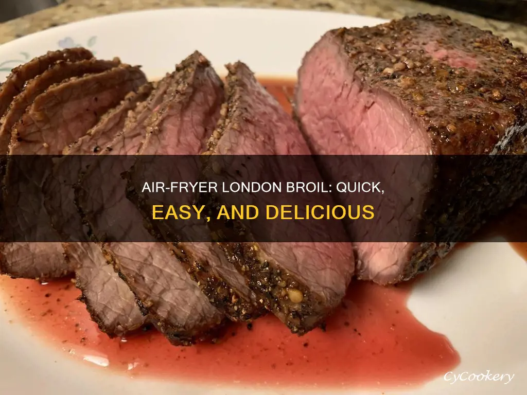 how to make a london broil in an air fryer