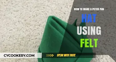 Craft a Magical Peter Pan Hat with Felt: DIY Guide