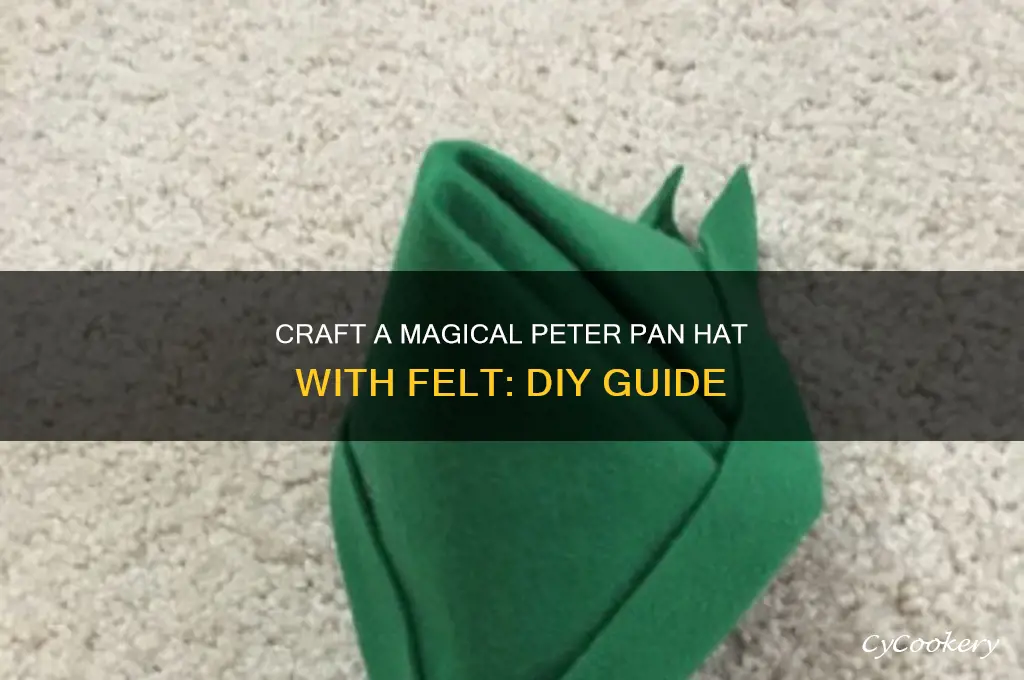 how to make a peter pan hat using felt