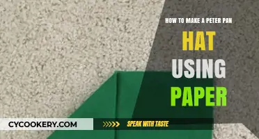Craft a DIY Peter Pan Hat with Simple Paper Techniques