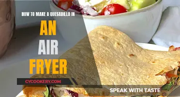 Air-Fryer Quesadillas: Quick, Easy, and Delicious!