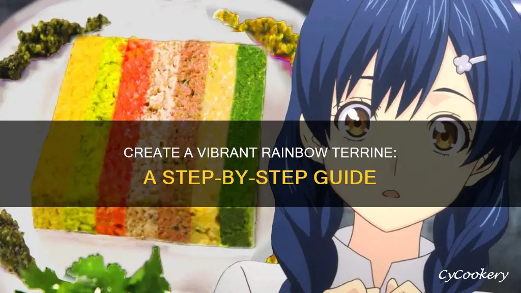 how to make a rainbow terrine