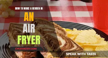 Air-Fryer Reuben: Quick, Easy, and Delicious!