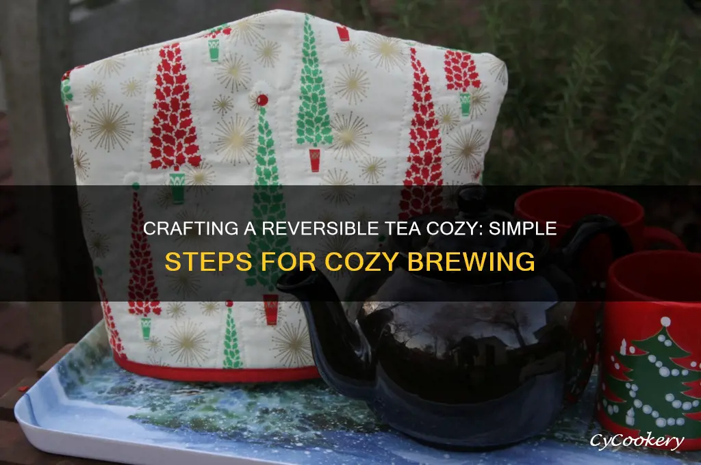 how to make a reversible tea cozy