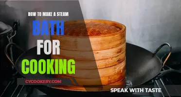 Steam Bath Cooking: A Guide to Making Delicious Meals