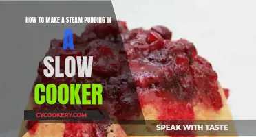 Steam Pudding Perfection: Slow Cooker Style