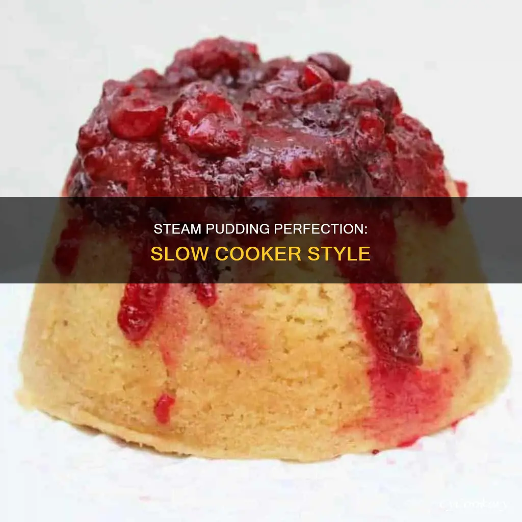 how to make a steam pudding in a slow cooker