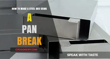 Mastering Steel Box Fabrication with a Pan Break: A Step-by-Step Guide