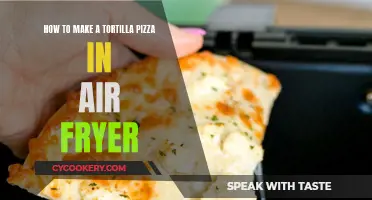 Air-Fryer Tortilla Pizzas: Quick, Easy, and Delicious!