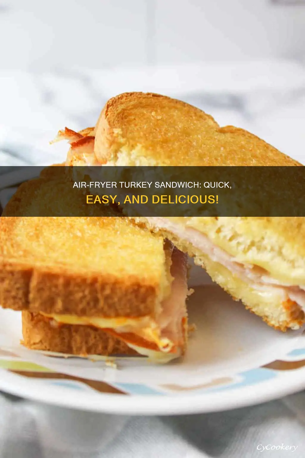 how to make a turkey sandwich in an air fryer