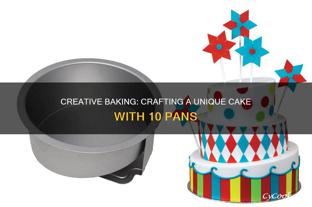 how to make a using 10 cake pans